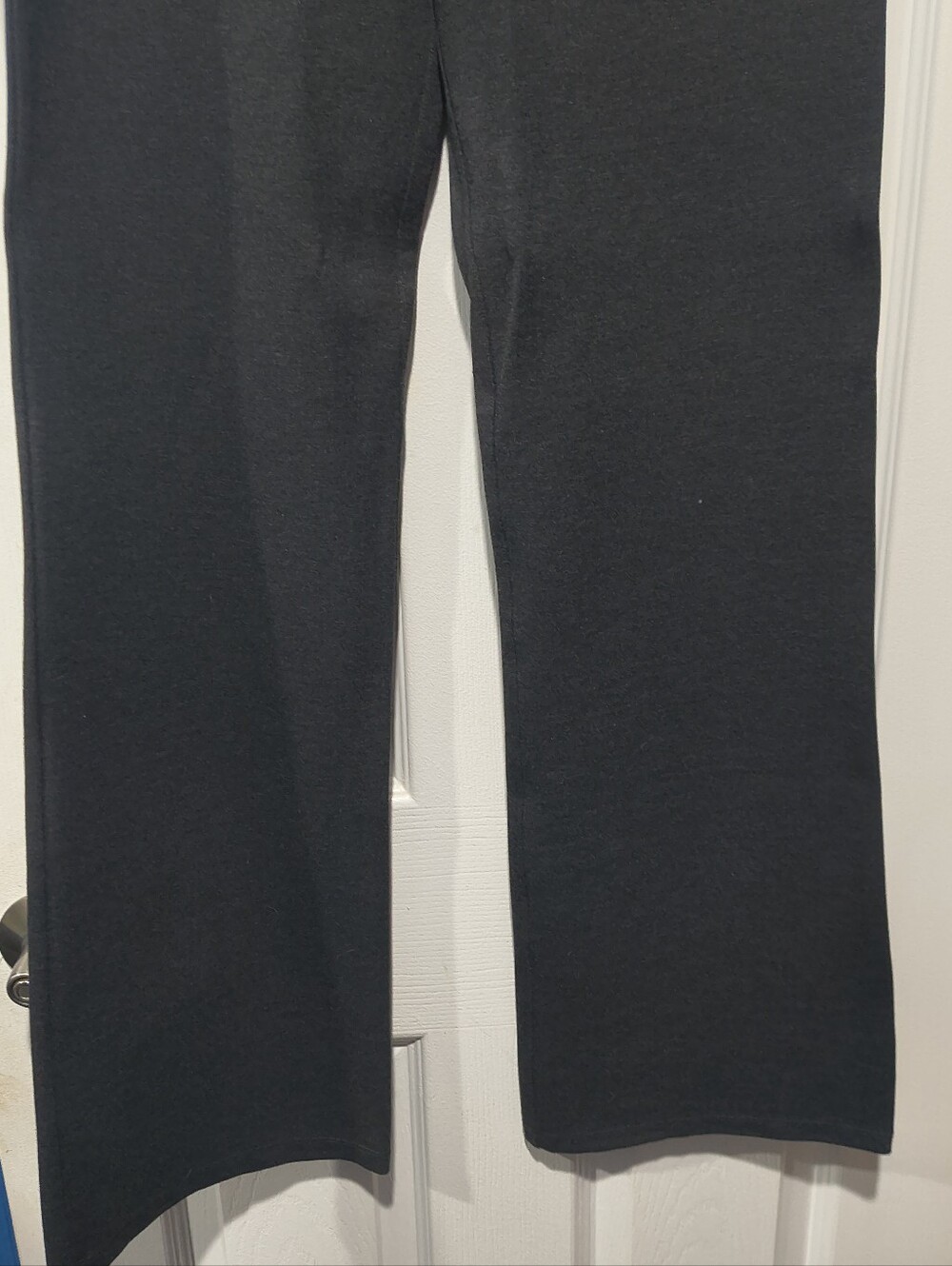 NWT Betabrand Classic Dress Pant Yoga Pants DPYP Charcoal Gray Straight L - Picture 6 of 14